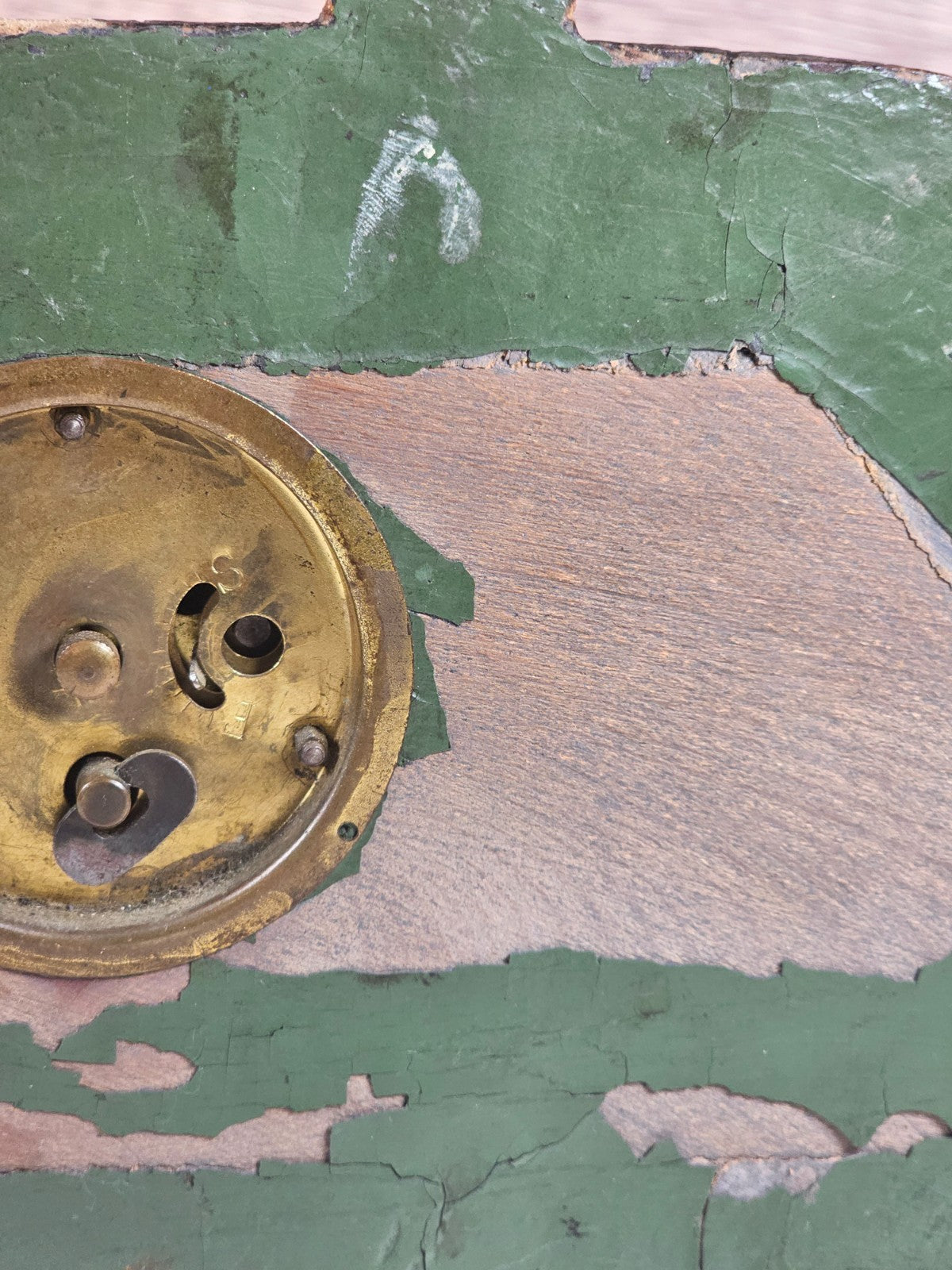 1920's  LUX Clock Co "Bungalow Deluxe Art Clock" Novelty Desk Clock