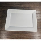 Better Homes & Gardens White Rectangular Serving Platter 14.5 Inch