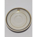Homer Laughlin US Navy Saucer Plates Set of 2 Vintage USN China