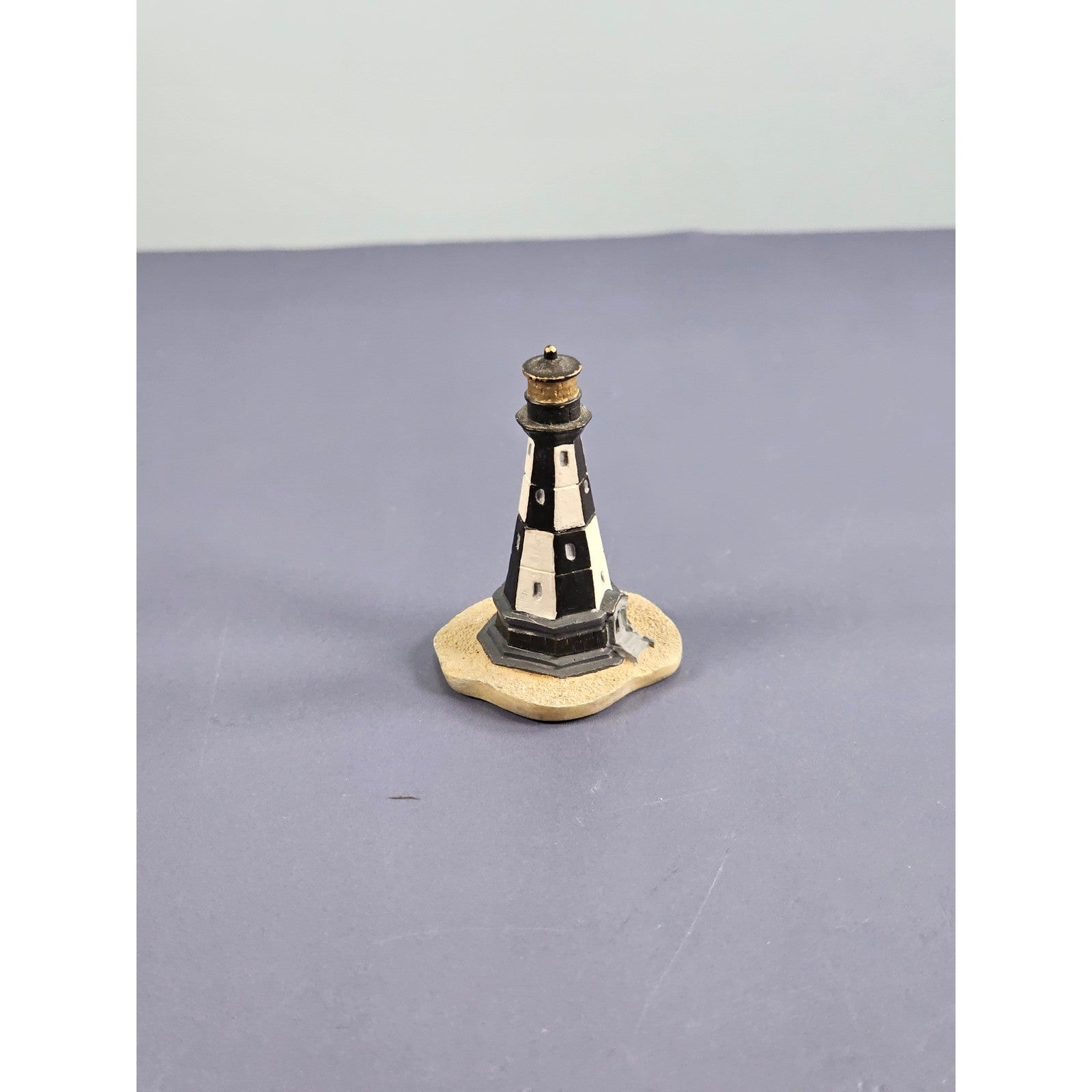 Vintage Cape Henry Lighthouse Thimble Miniature Souvenir 1.5 Inch