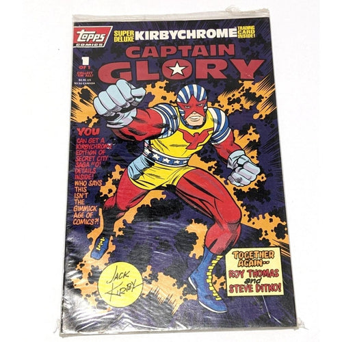 Captain Glory 1 Comic Roy Thomas Steve Ditko Kirbychrome Card