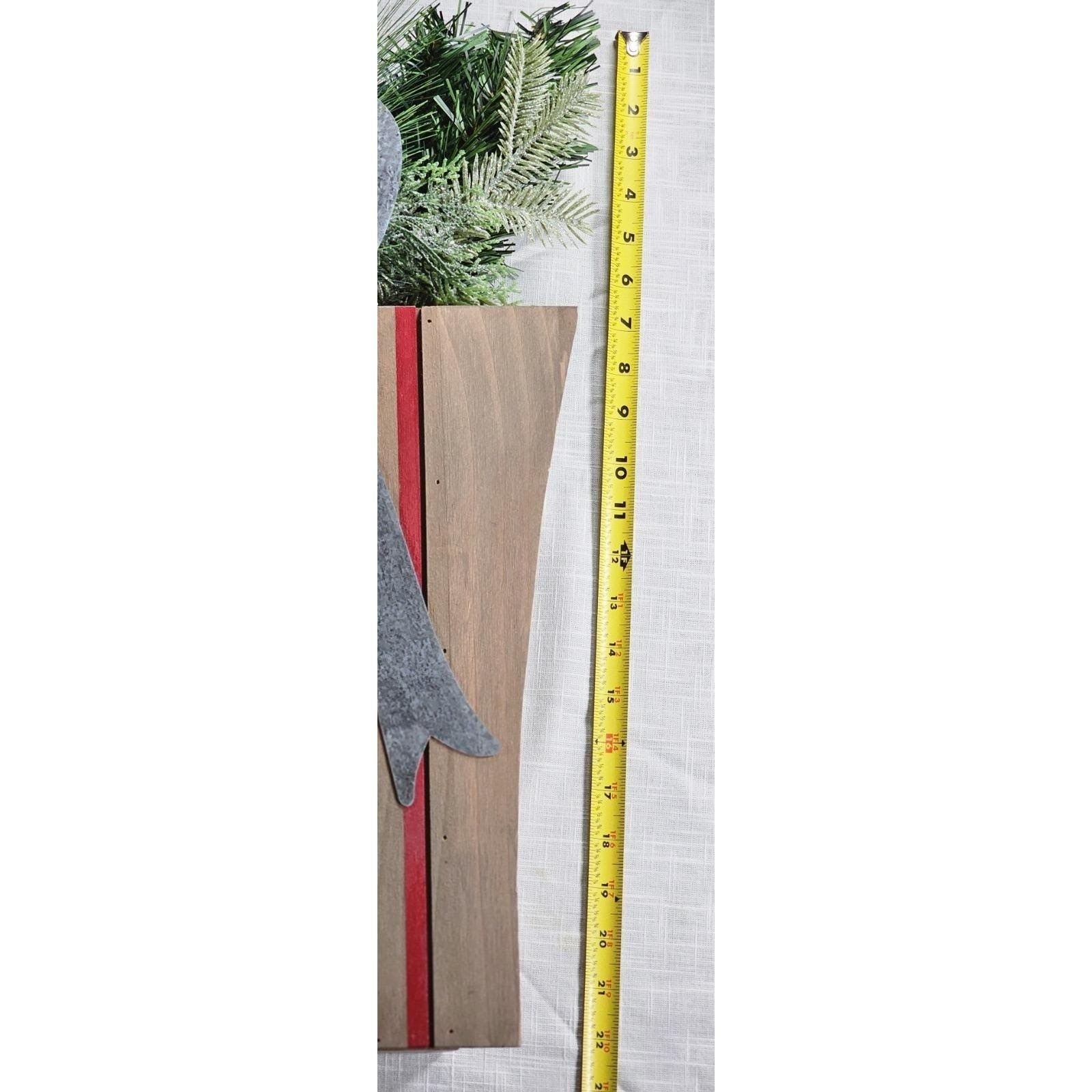 Rustic Merry Christmas Wooden Box Sign Farmhouse Holiday Wall Decor