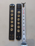 Lot Of 2 Perri's Leather Wrist Straps 10 1/2" X 1 1/2"