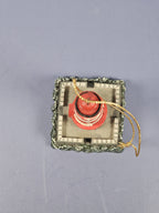 2000 Lefton White Shoal, MI Lighthouse Christmas Ornament 12856