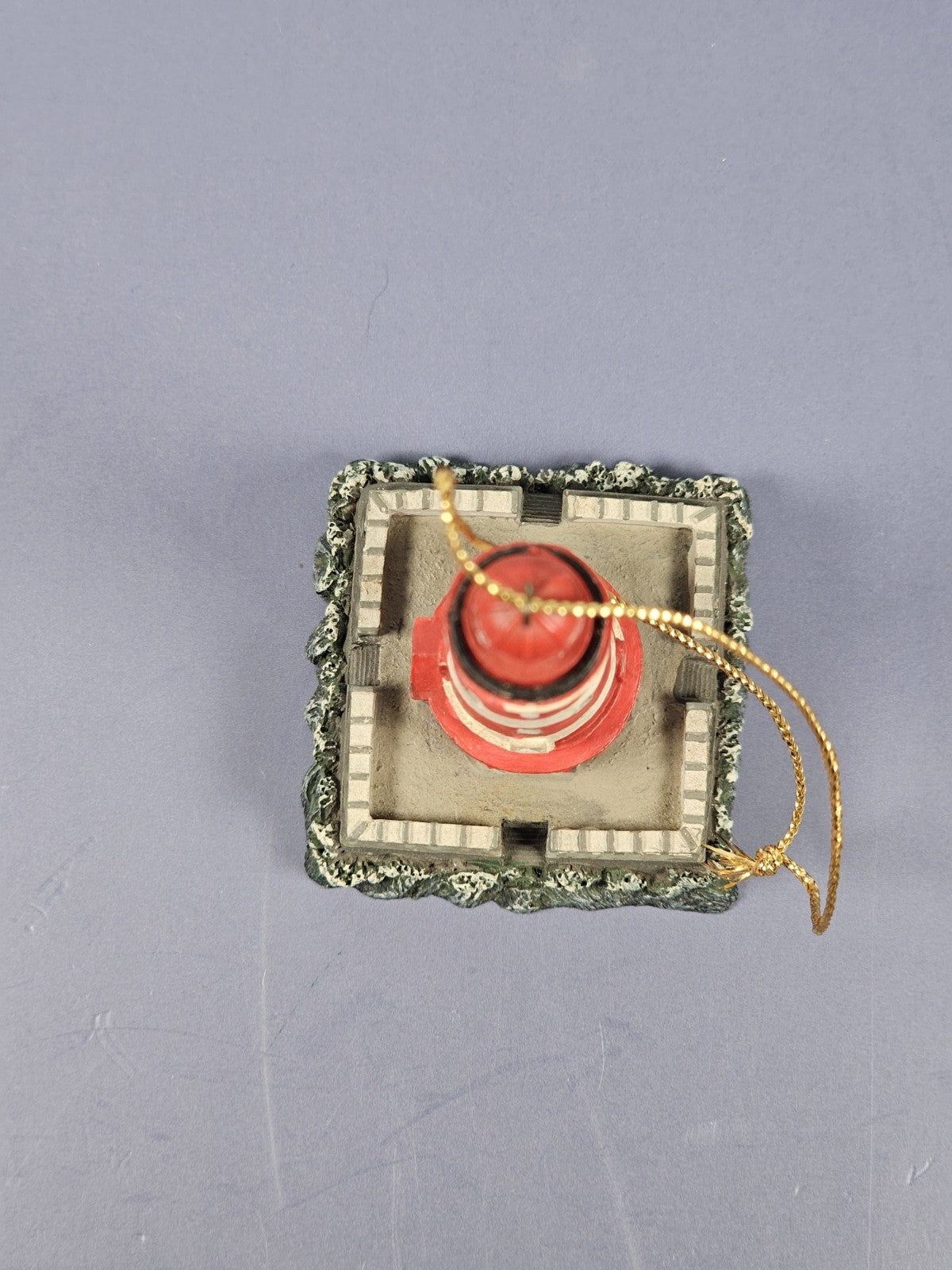 2000 Lefton White Shoal, MI Lighthouse Christmas Ornament 12856