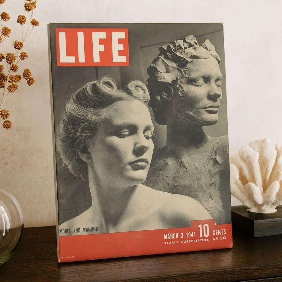 Life Magazine March 3 1941 Model and Manikin Vintage Magazine