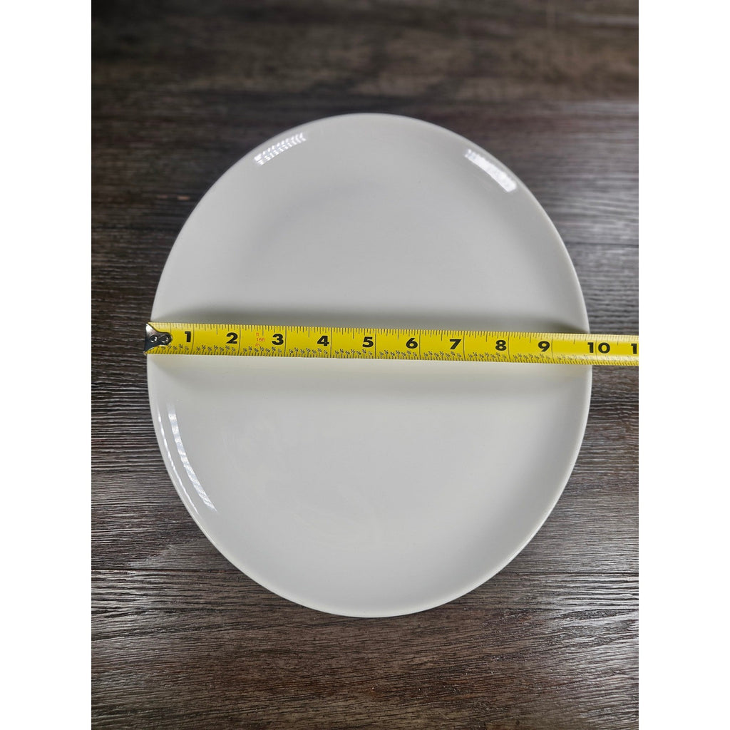 Vintage Syracuse China Oval Platter 11x10 White Restaurant Ware USA