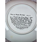 Vintage Donald Zolan Child Umbrella Plate 8.5" Pemberton & Oakes