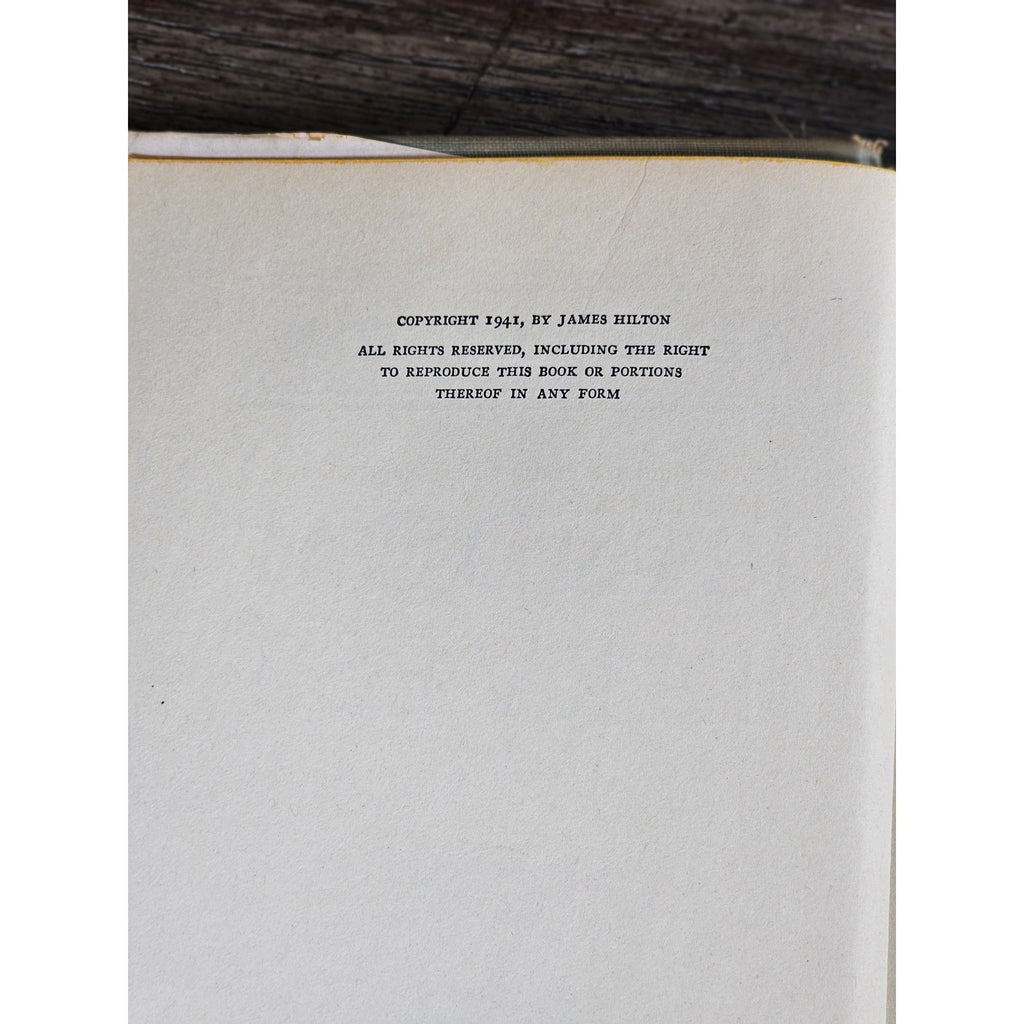 Random Harvest 1941 James Hilton Hardcover w Dust Jacket