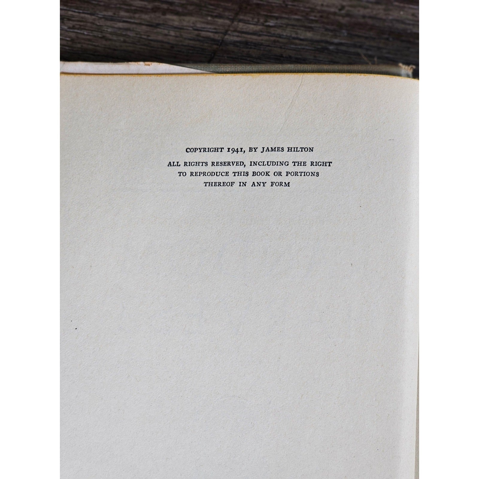 Random Harvest 1941 James Hilton Hardcover w Dust Jacket