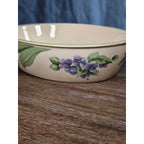 Vintage Pfaltzgraff Floral Oval Baking Dish Oven Microwave Safe USA