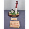 Vintage Lefton Lost Lights Cape Hatteras Lighthouse Figurine w/ COA