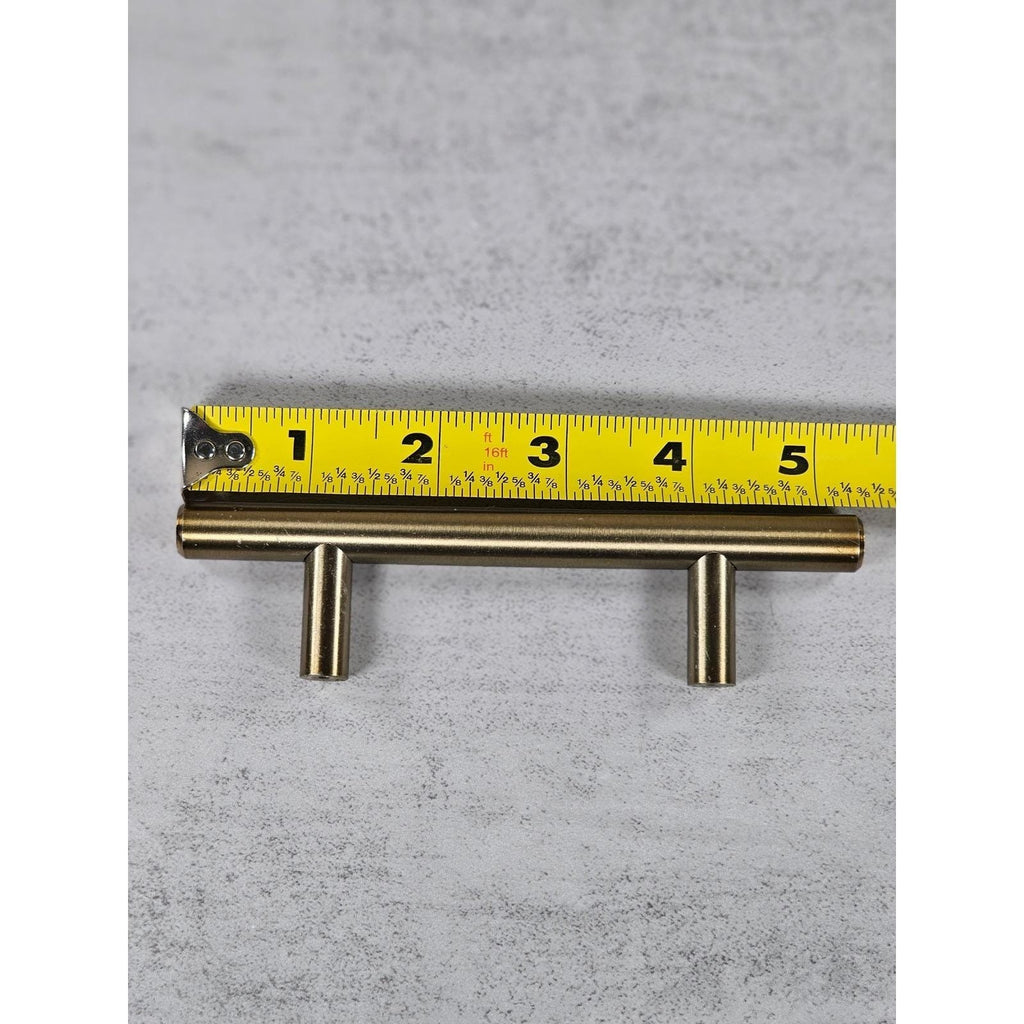 Vintage Brass Cabinet Pull Center Modern Drawer Handle