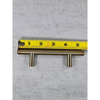 Vintage Brass Cabinet Pull Center Modern Drawer Handle