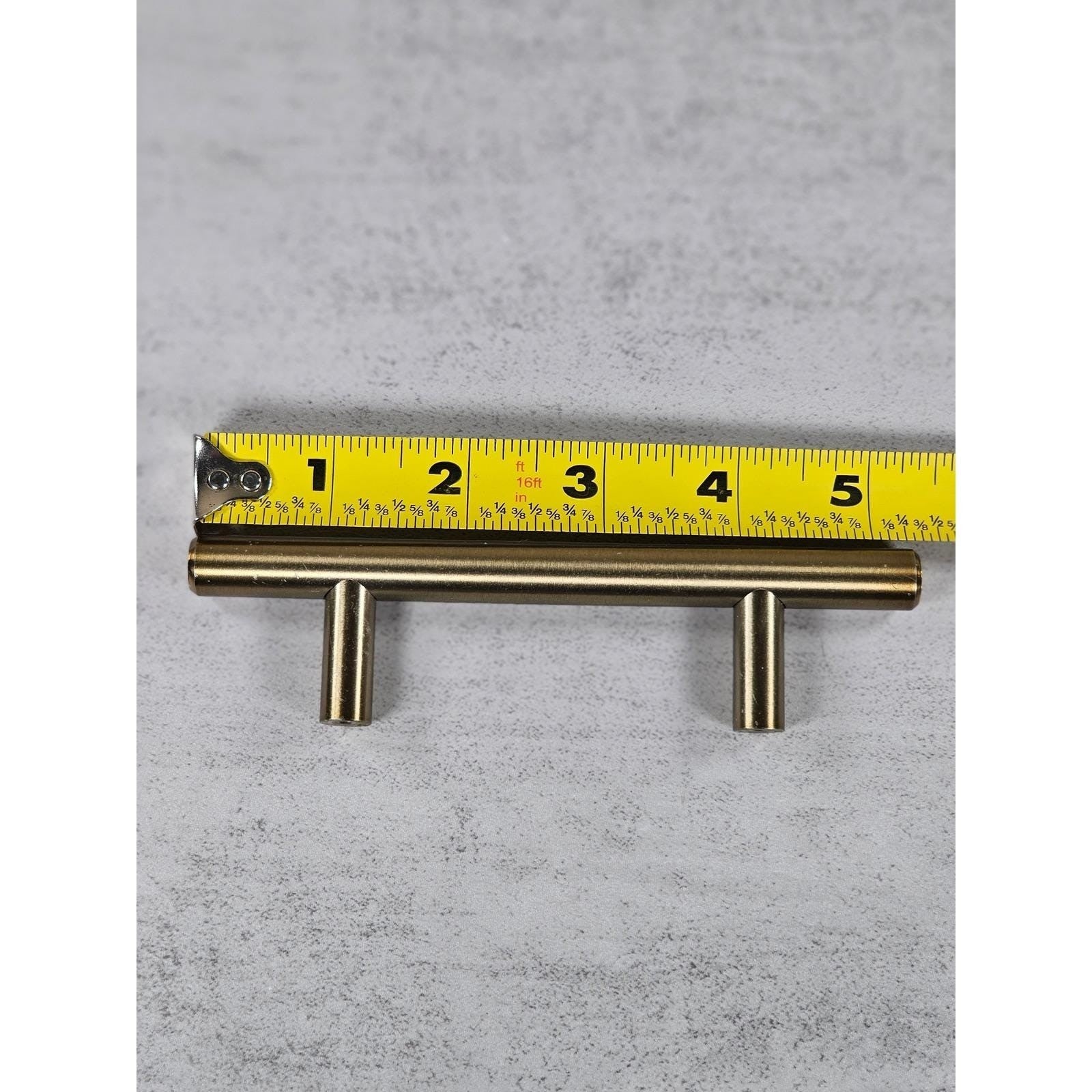 Vintage Brass Cabinet Pull Center Modern Drawer Handle