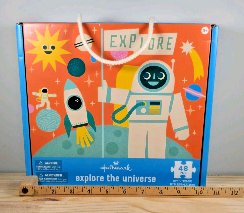 Hallmark Explore the Universe 48-Piece Space Puzzle – New, Complete