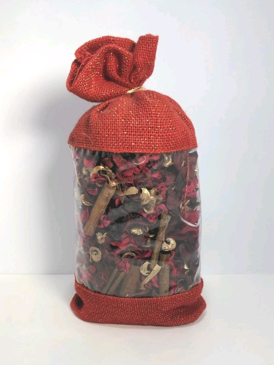 POTTERY BARN FIRESIDE CINNAMON HOMESCENT POTPOURRI 8oz