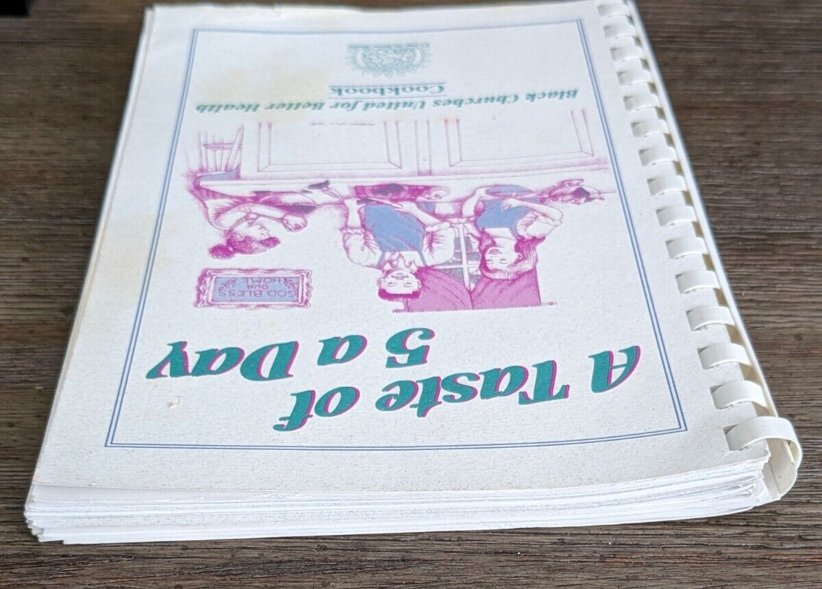 A Taste of 5 a Day – Black Churches United for Better Health Cookbook (1998)