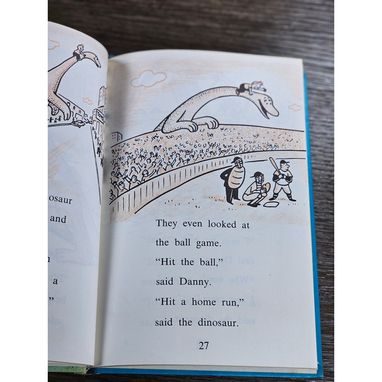 Danny and the Dinosaur 1958 Syd Hoff I Can Read Hardcover
