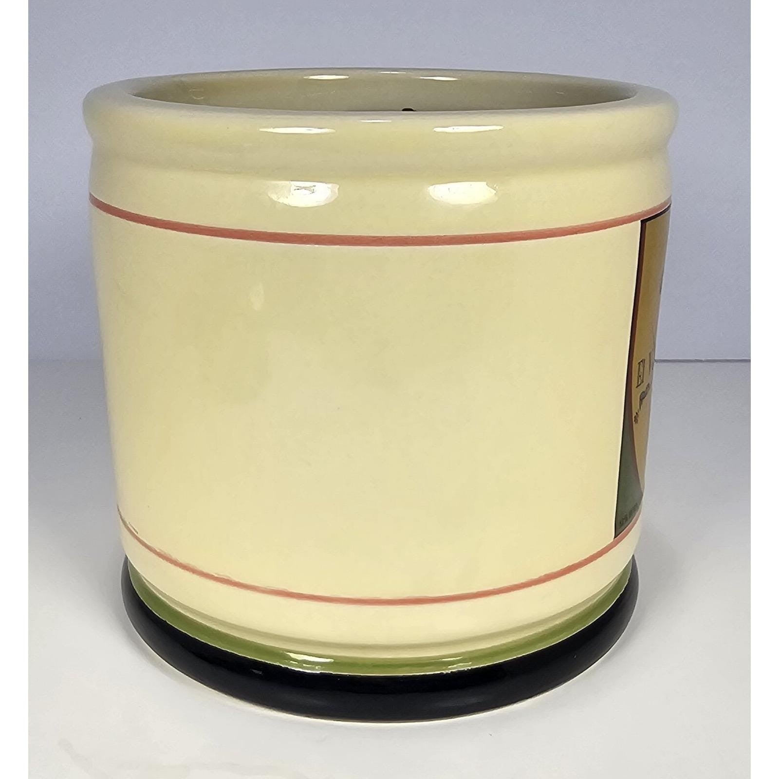 Oggi El Valle Bueno Del Vino Decorative Jar With Lid Wine Cellar Scene