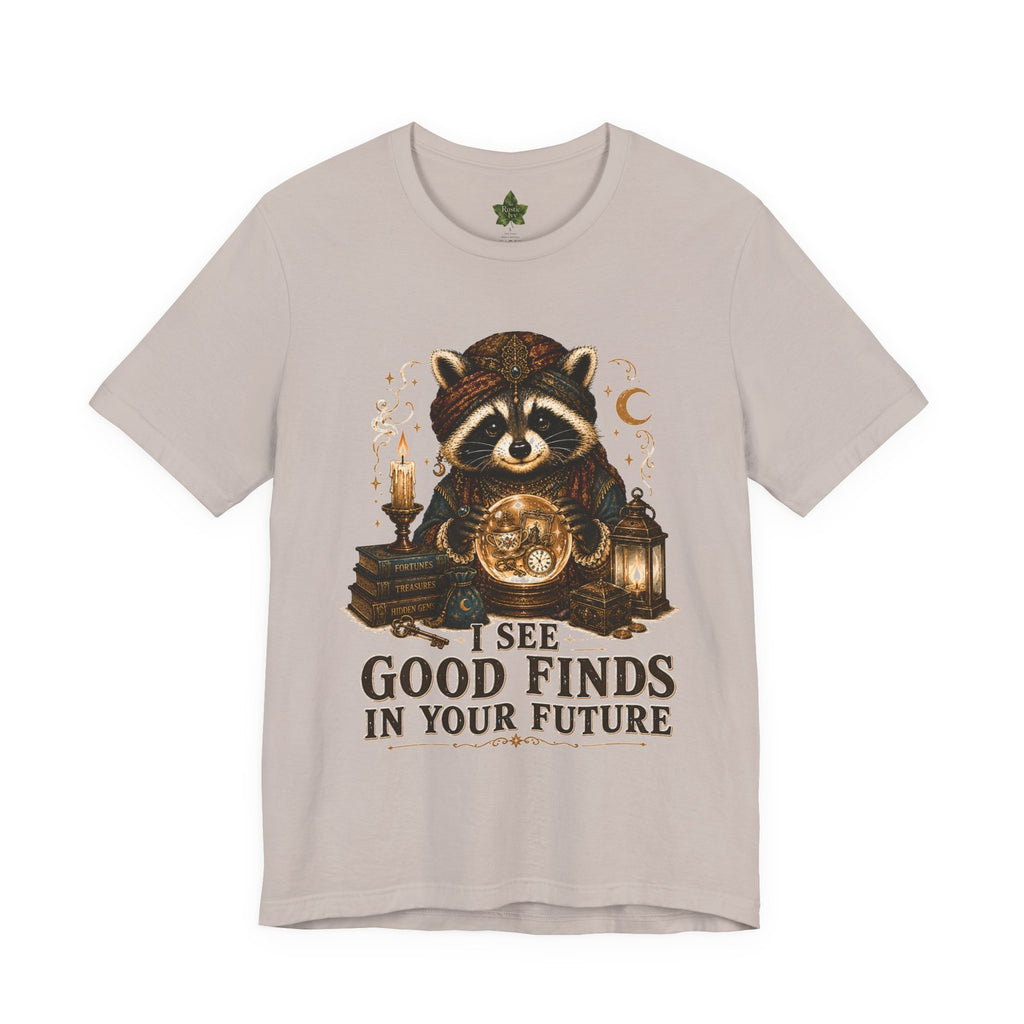 Good Finds Raccoon Graphic Tee, Vintage Thrift Lover Shirt