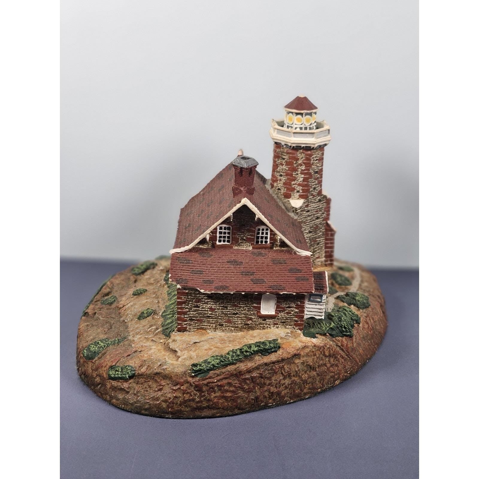 Danbury Mint Passage Island Lighthouse COA 1994 Series II