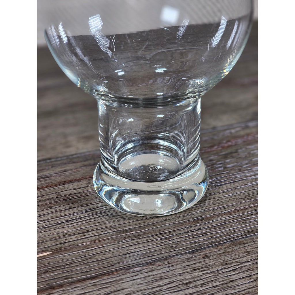 Vintage Fostoria Clear Glass Goblet Footed Stemware 5.5" Tall