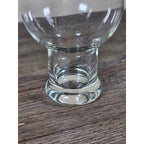 Vintage Fostoria Clear Glass Goblet Footed Stemware 5.5" Tall