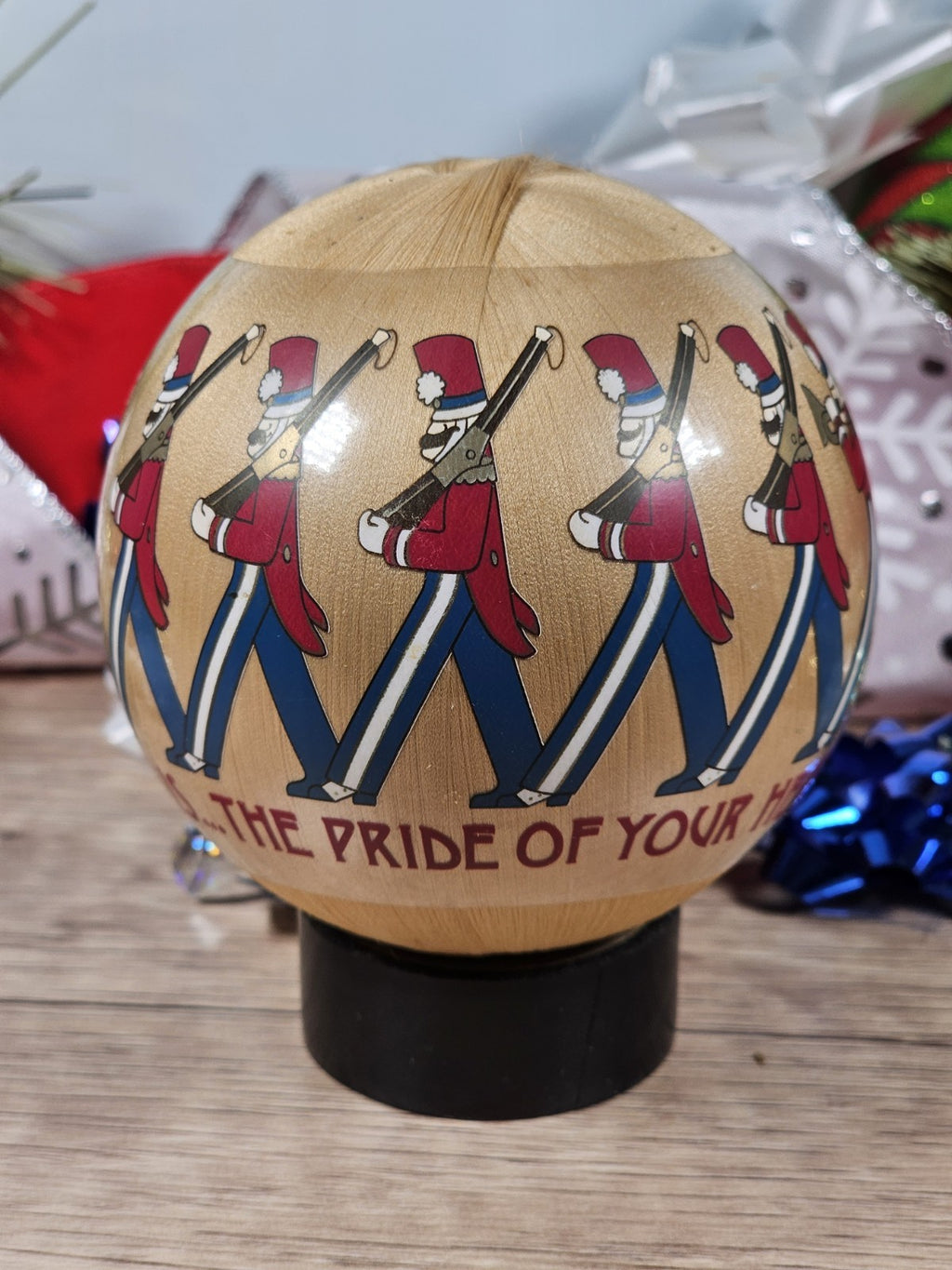 1982 Hallmark Satin String Ornaments Set of 3 Vintage Christmas Balls 3.5"