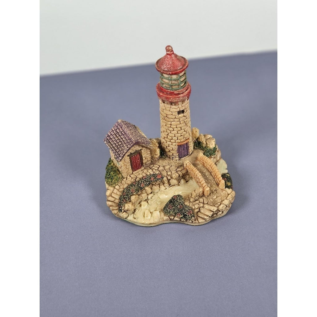 Ks Collection Lighthouse Figurine Bridge Cottage 1990s Coastal