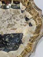 Vintage Oneida Silver Plate Scalloped Edge Candy Serving Dish 5.5"