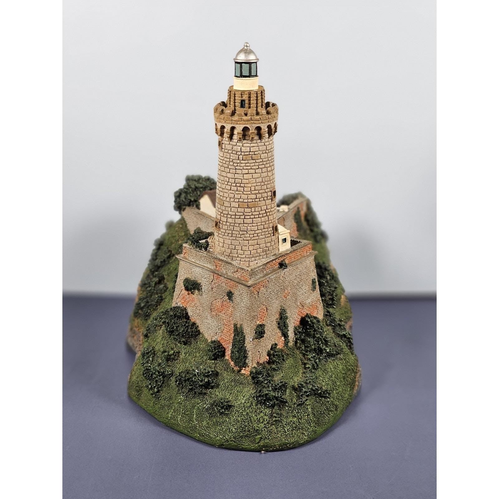 Danbury Mint Portoferráio Lighthouse Figurine COA Elba Island