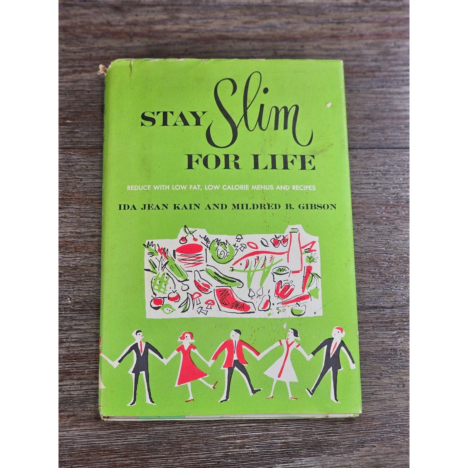 Stay Slim for Life 1958 Ida Jean Kain Diet Cookbook Hardcover