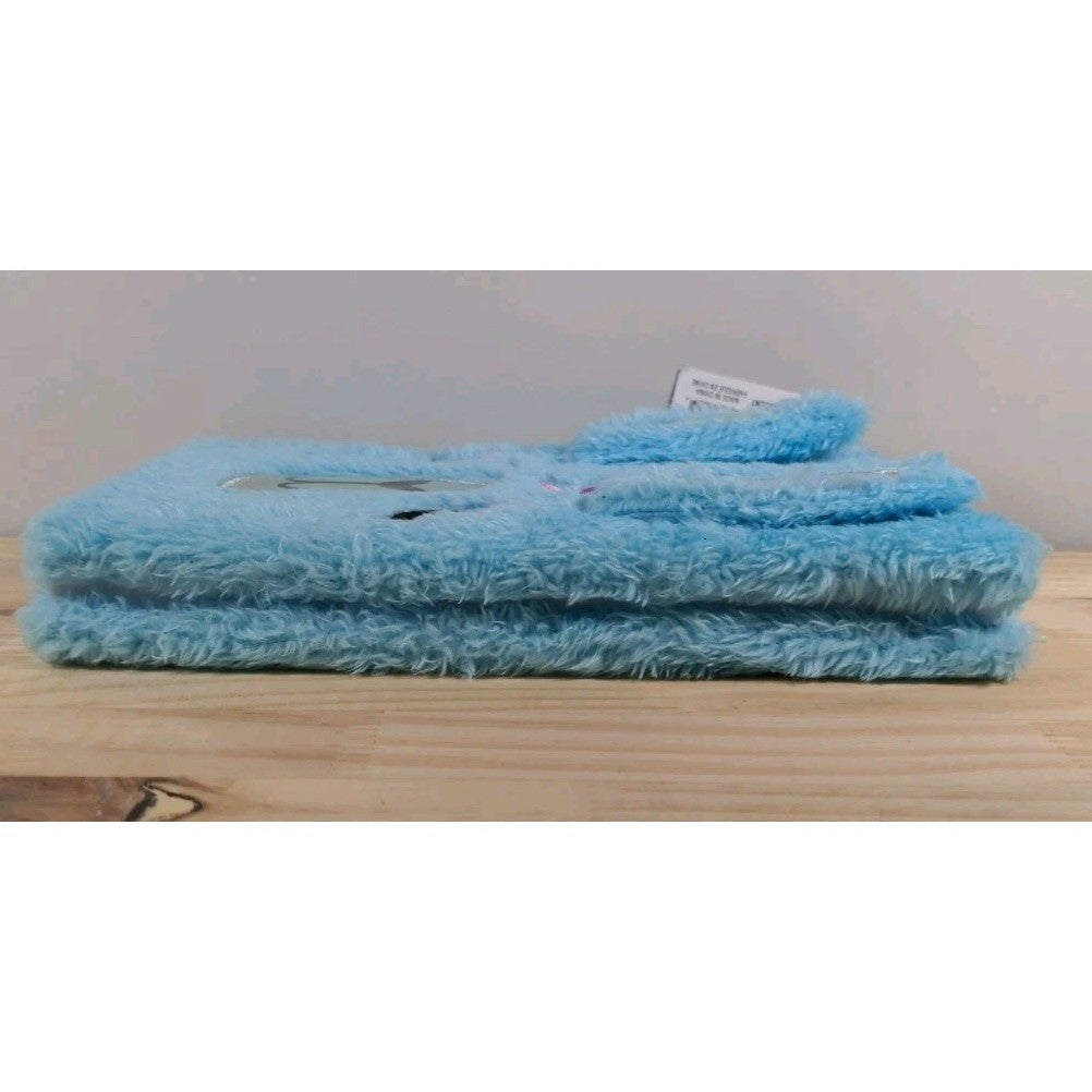 Blue Fuzzy Llama Journal – Plush Notebook – 80 Pages – Kids Cute Stationery