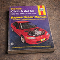 Honda Civic Del Sol Haynes Repair Manual 1992-1995 SOHC Models