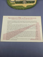 Admiralty Head Lighthouse Danbury Mint Lighthouses 1992  Whidbey Island WA
