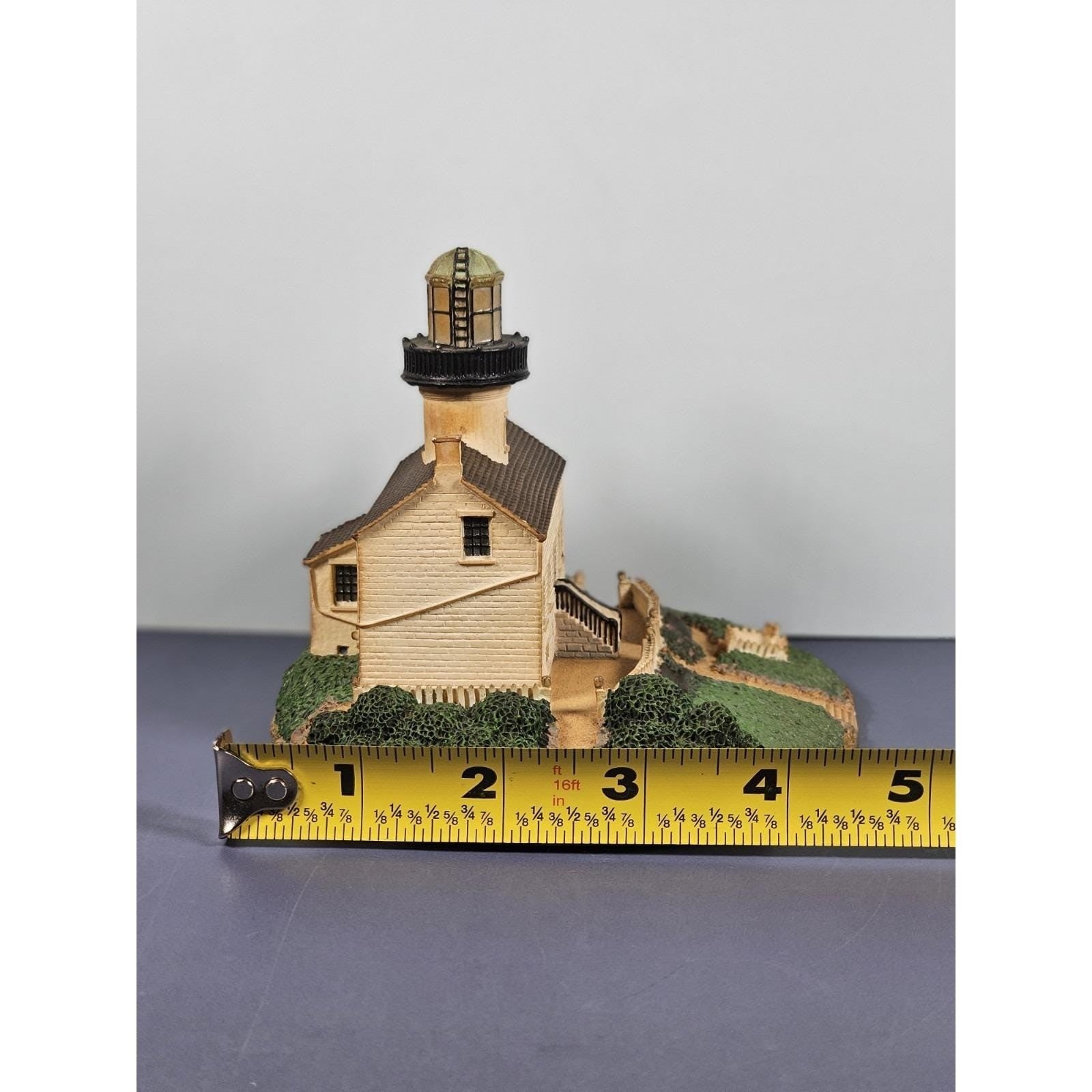Vintage Danbury Mint Old Point Loma Lighthouse w/ COA