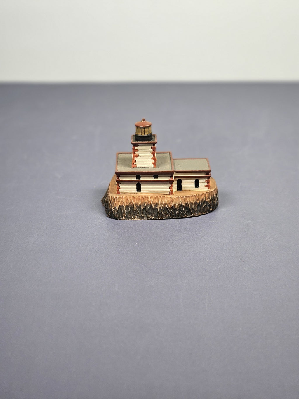 Lenox Miniature Lighthouse Thimble Figurine Tillamook Rock Lighthouse Oregon