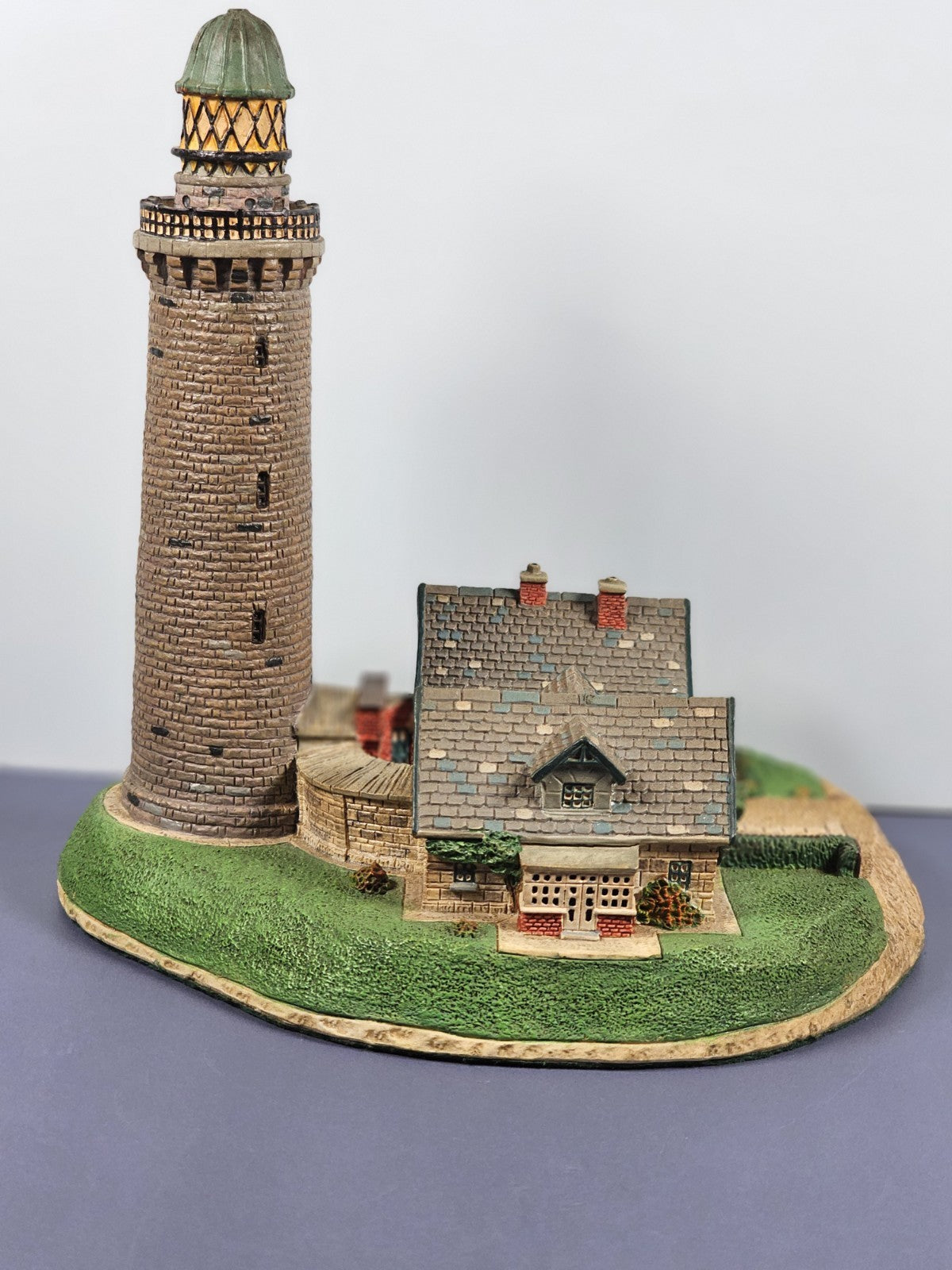 Lodbjerg Lighthouse Western Jutland Denmark The Danbury Mint 1994 Sculpture