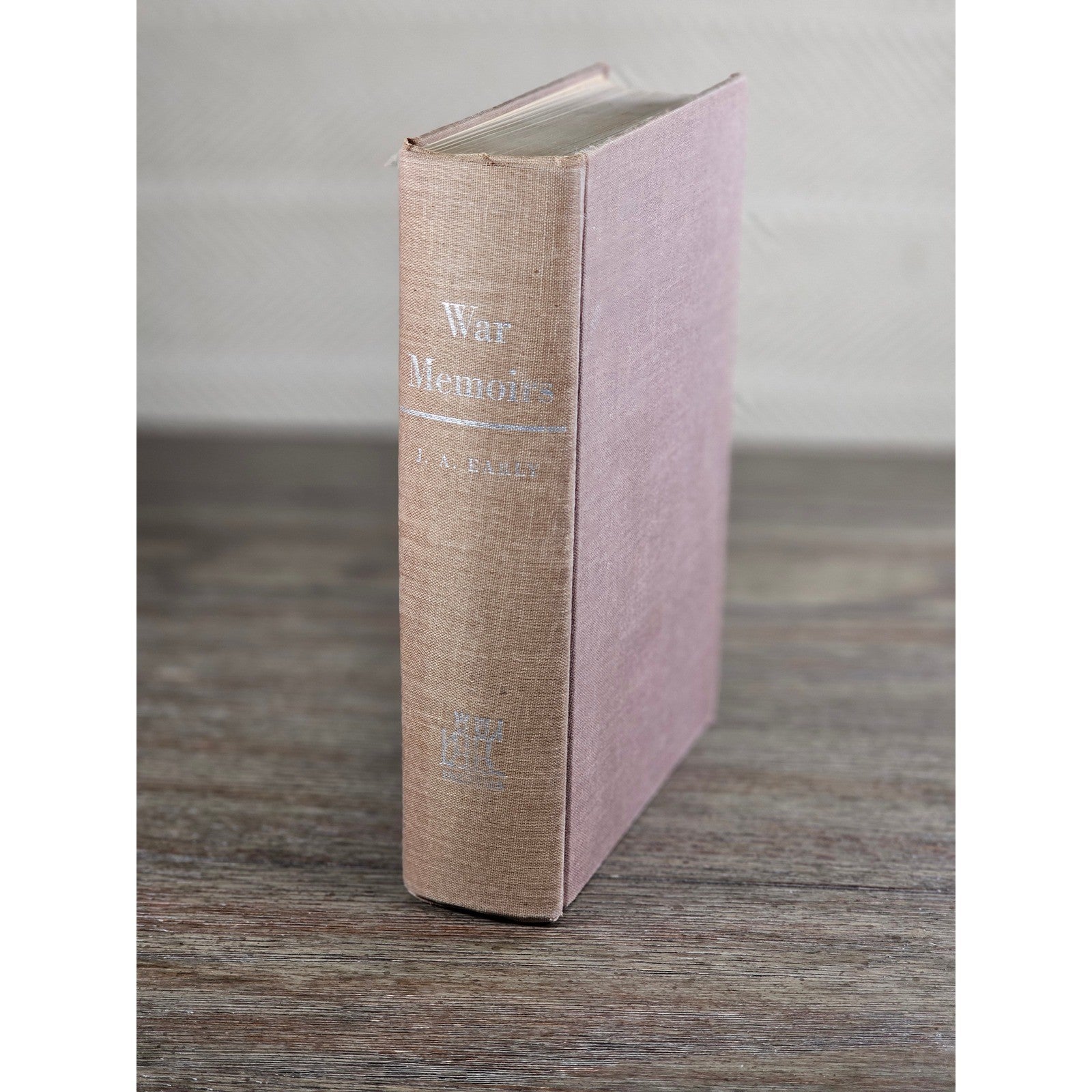 War Memoirs J.A. Bailey 1960 Indiana Univ Press Hardcover