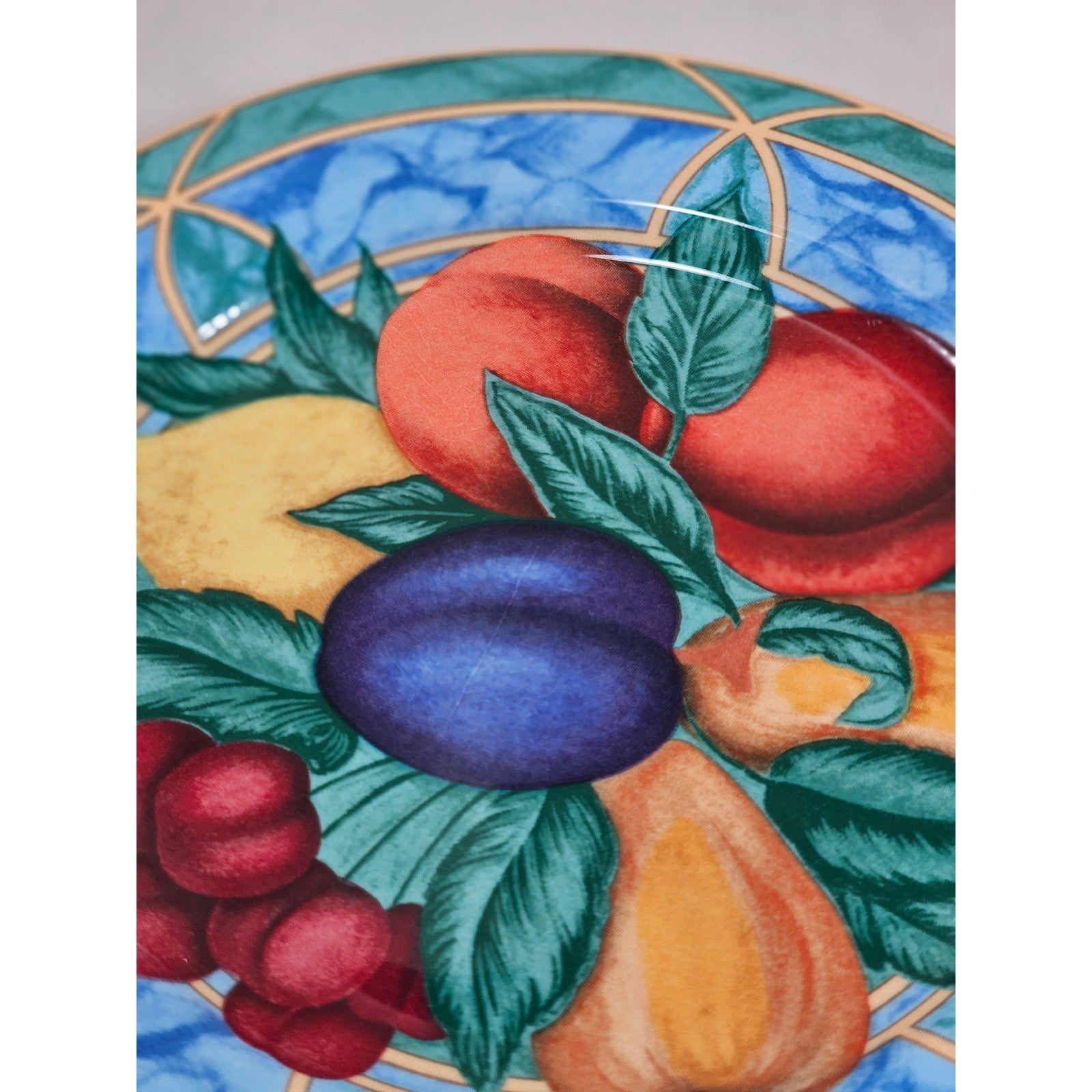 Casual Victoria & Beale Forbidden Fruit Salad Plate 7 5/8" Vintage
