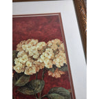 Tuscan Summer Floral Wall Art by Pamela Gladding Framed 18x22