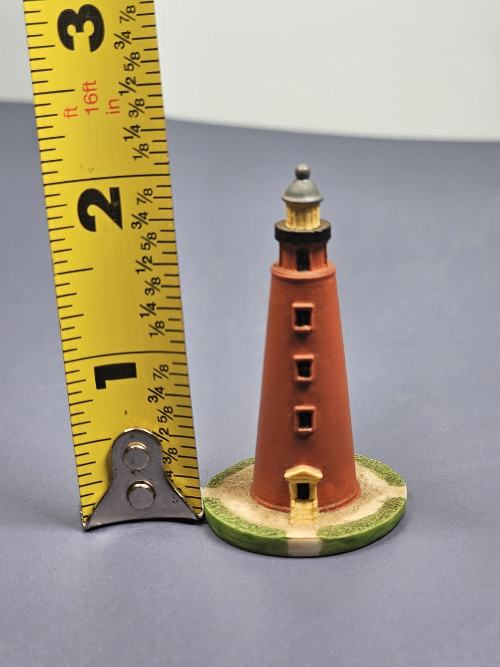 Lenox Miniature Lighthouse Thimble Figurine Ponce De Leon Inlet Lighthouse