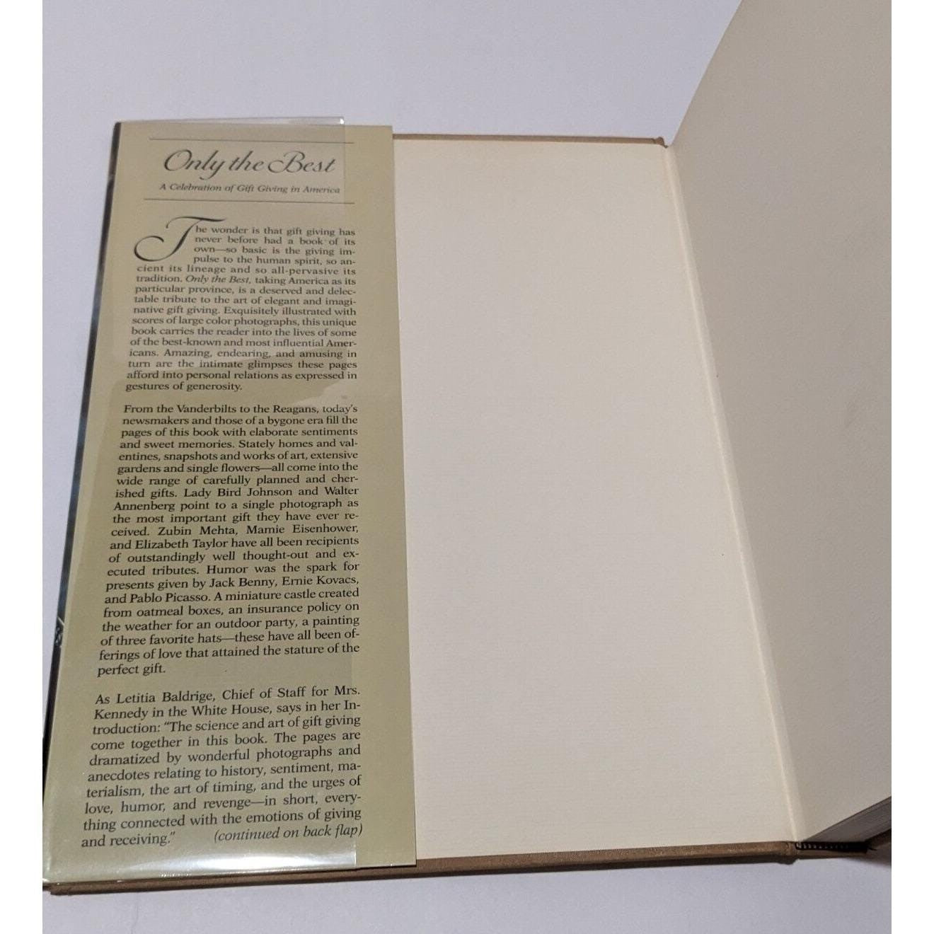 Only the Best Gift Giving in America Stuart Jacobson Vintage Book