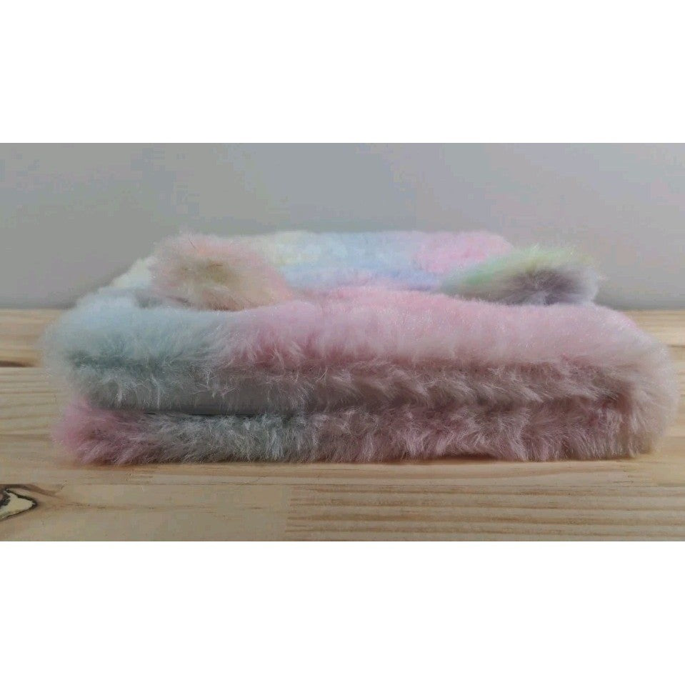 Multicolor Fuzzy Cat Journal – New With Tags – 80 Pages – 8 x 6