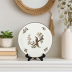 Vintage Heinrich H & C Bird of Paradise Porcelain Plate 7 3/4"