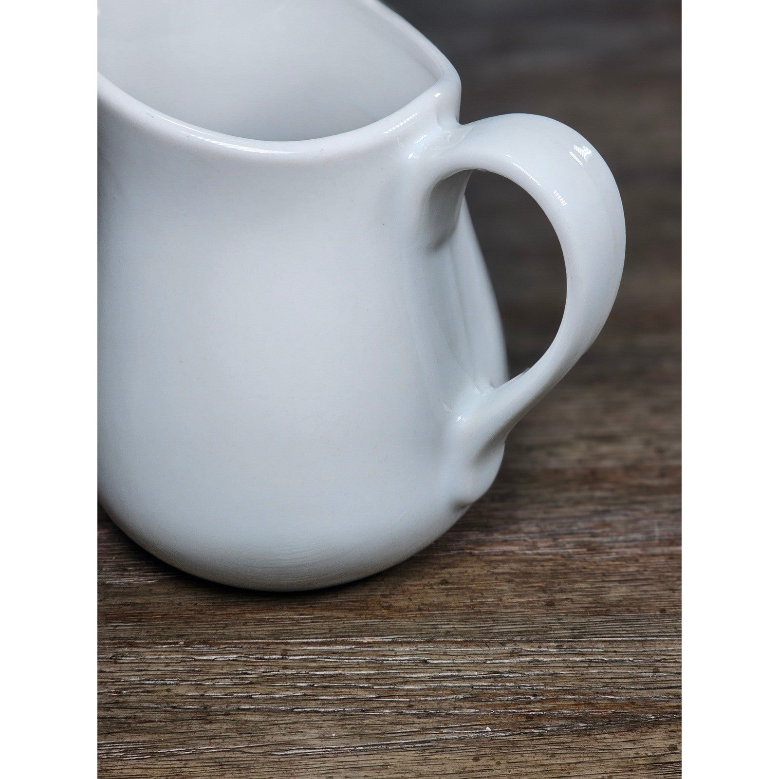 Better Homes & Gardens White Ceramic Creamer Pitcher 5"x3"