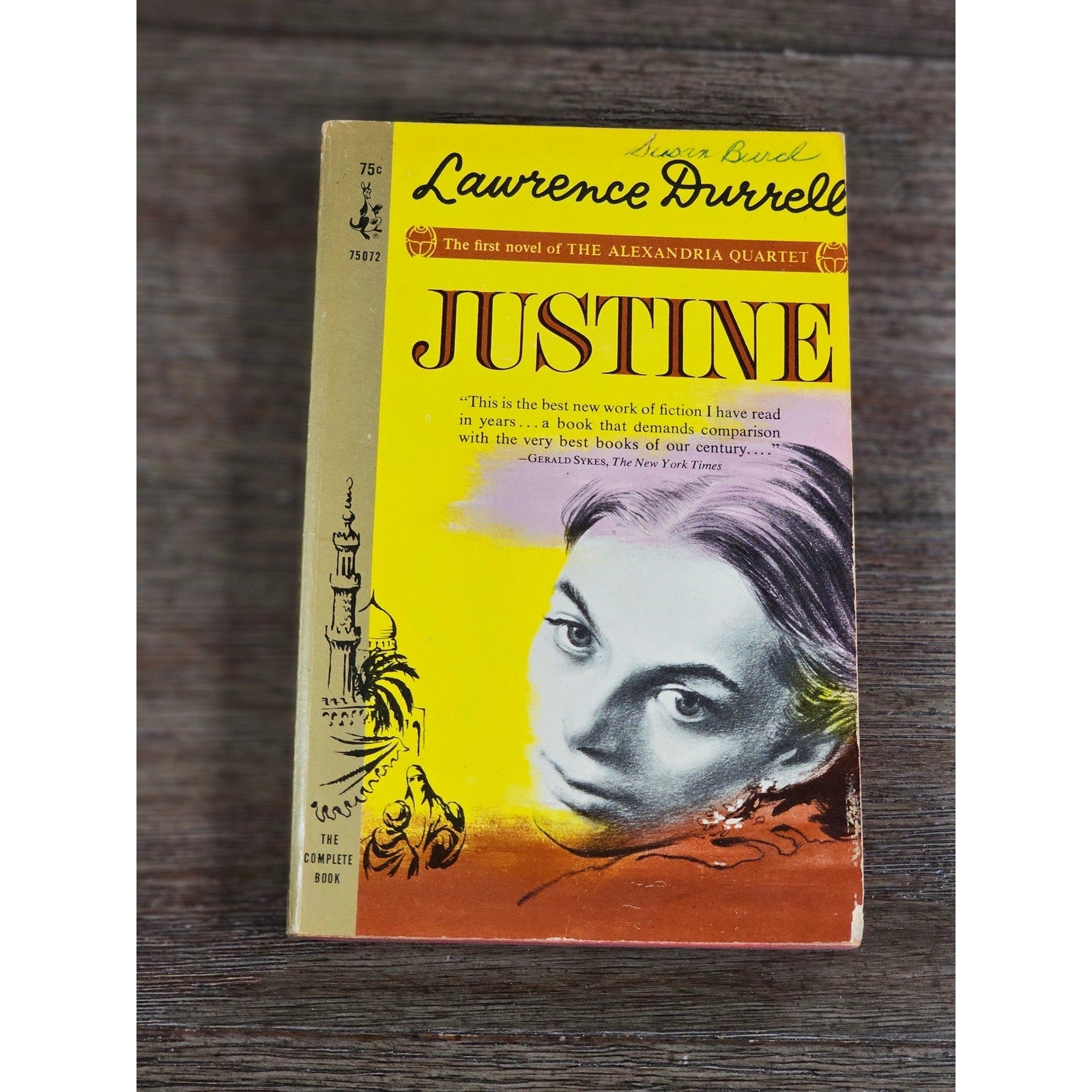 Lawrence Durrell Alexandria Quartet Paperbacks 1961 Vintage Set