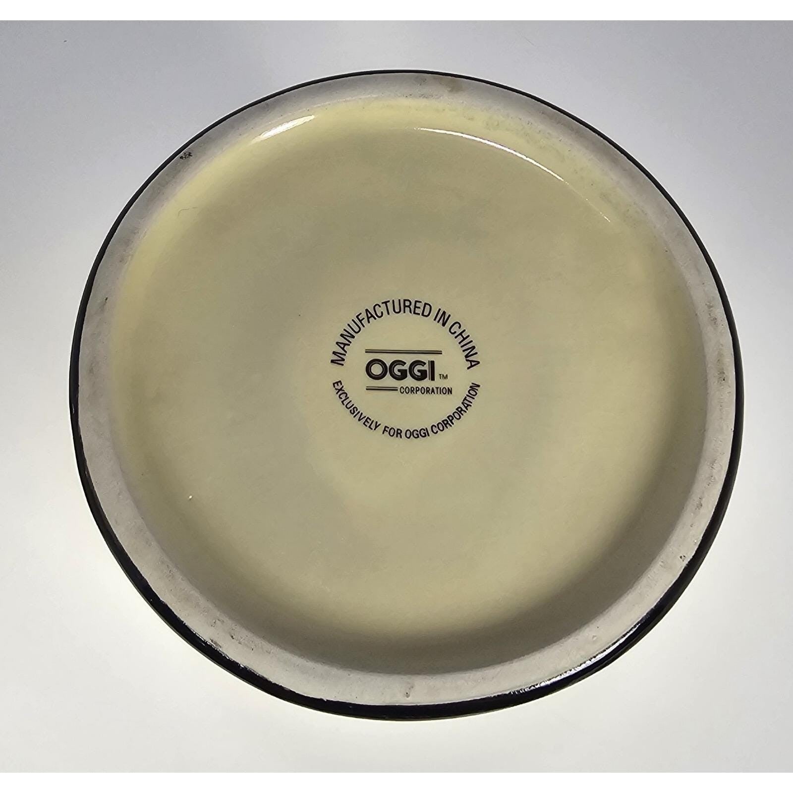 Oggi Chateau du Raisin Noir Canister Lid 6.5x5 Kitchen