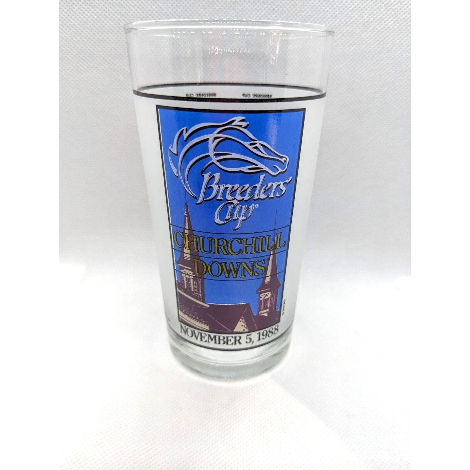 Breeders Cup Glass 1988 Churchill Downs Libbey Racing